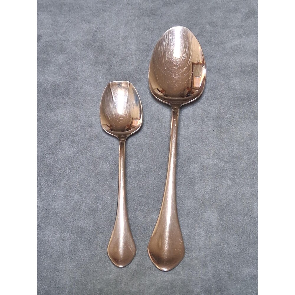 Vintage Oneida Capello Serving Spoon & Sugar Spoon Replacement